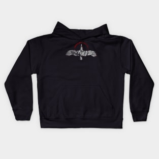 Raven, light Kids Hoodie